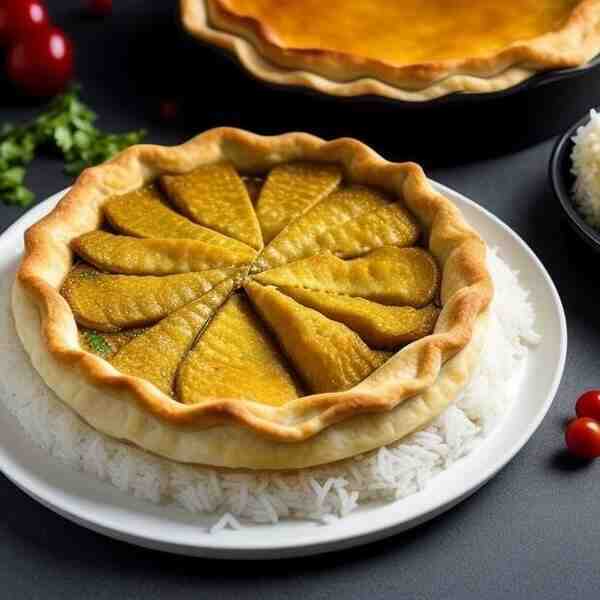 Пирожки Вэрзэре с солеными огурцами и рисом